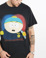 Vintage, Cartman, South, Park, Tee, The Real Deal, size large, colour Black, newtown, sydney, australia, thrift store, opshop, preloved, secondhand, sustainable, retro, antique, 70s, 80s, 90s, 2000s, 00s, fashion, clothing, streetwear, trendy, garment, style, boutique, store, shop, archive, sale, cheap, best, top, T-Shirts