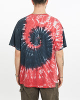 Vintage, 90s, NCAA, Cincinnati, Bearcats, Tie, Dye, Tee, The Real Deal, size extra large, colour Multicolour, newtown, sydney, australia, thrift store, opshop, preloved, secondhand, sustainable, retro, antique, 70s, 80s, 90s, 2000s, 00s, fashion, clothing, streetwear, trendy, garment, style, boutique, store, shop, archive, sale, cheap, best, top, T-Shirts