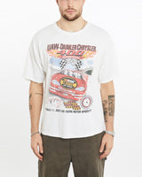 Vintage, NASCAR, Las, Vegas, Motor, Speedway, Racing, Tee, The Real Deal, size large, colour White, newtown, sydney, australia, thrift store, opshop, preloved, secondhand, sustainable, retro, antique, 70s, 80s, 90s, 2000s, 00s, fashion, clothing, streetwear, trendy, garment, style, boutique, store, shop, archive, sale, cheap, best, top, T-Shirts