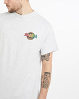 Vintage, 90s, Hard, Rock, Cafe, Tijuana, Tee, The Real Deal, size large, colour Grey, newtown, sydney, australia, thrift store, opshop, preloved, secondhand, sustainable, retro, antique, 70s, 80s, 90s, 2000s, 00s, fashion, clothing, streetwear, trendy, garment, style, boutique, store, shop, archive, sale, cheap, best, top, T-Shirts