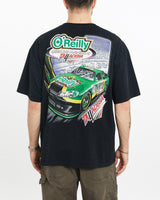 Vintage, O'Reilly, Racing, Tee, The Real Deal, size extra large, colour Black, newtown, sydney, australia, thrift store, opshop, preloved, secondhand, sustainable, retro, antique, 70s, 80s, 90s, 2000s, 00s, fashion, clothing, streetwear, trendy, garment, style, boutique, store, shop, archive, sale, cheap, best, top, T-Shirts