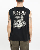 Vintage, Harley, Davidson, Milwaukee, Tank, The Real Deal, size large, colour Black, newtown, sydney, australia, thrift store, opshop, preloved, secondhand, sustainable, retro, antique, 70s, 80s, 90s, 2000s, 00s, fashion, clothing, streetwear, trendy, garment, style, boutique, store, shop, archive, sale, cheap, best, top, T-Shirts