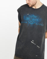 Vintage, Harley, Davidson, Ft., Myers, Tank, The Real Deal, size large, colour Black, newtown, sydney, australia, thrift store, opshop, preloved, secondhand, sustainable, retro, antique, 70s, 80s, 90s, 2000s, 00s, fashion, clothing, streetwear, trendy, garment, style, boutique, store, shop, archive, sale, cheap, best, top, T-Shirts