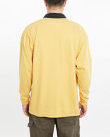 Vintage, Duchamp, Rugby, Shirt, The Real Deal, size large, colour Yellow, newtown, sydney, australia, thrift store, opshop, preloved, secondhand, sustainable, retro, antique, 70s, 80s, 90s, 2000s, 00s, fashion, clothing, streetwear, trendy, garment, style, boutique, store, shop, archive, sale, cheap, best, top, Shirts