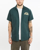 Vintage, Rat, Fink, Mechanic, Shirt, The Real Deal, size medium, colour Green, newtown, sydney, australia, thrift store, opshop, preloved, secondhand, sustainable, retro, antique, 70s, 80s, 90s, 2000s, 00s, fashion, clothing, streetwear, trendy, garment, style, boutique, store, shop, archive, sale, cheap, best, top, Shirts