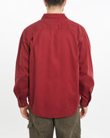 Vintage, Wrangler, Button, Up, Shirt, The Real Deal, size large, colour Red, newtown, sydney, australia, thrift store, opshop, preloved, secondhand, sustainable, retro, antique, 70s, 80s, 90s, 2000s, 00s, fashion, clothing, streetwear, trendy, garment, style, boutique, store, shop, archive, sale, cheap, best, top, Shirts