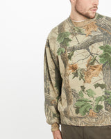 Vintage, Realtree, Camo, Sweatshirt, The Real Deal, size large, colour Camouflage, newtown, sydney, australia, thrift store, opshop, preloved, secondhand, sustainable, retro, antique, 70s, 80s, 90s, 2000s, 00s, fashion, clothing, streetwear, trendy, garment, style, boutique, store, shop, archive, sale, cheap, best, top, Sweats and hoodies