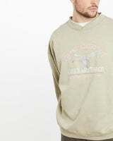 Vintage, Great, American, Lakes, And, Timber, Sweatshirt, The Real Deal, size extra large, colour Beige, newtown, sydney, australia, thrift store, opshop, preloved, secondhand, sustainable, retro, antique, 70s, 80s, 90s, 2000s, 00s, fashion, clothing, streetwear, trendy, garment, style, boutique, store, shop, archive, sale, cheap, best, top, Sweats and hoodies
