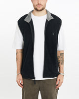Vintage, Nautica, Fleece, Vest, The Real Deal, size extra large, colour Black, newtown, sydney, australia, thrift store, opshop, preloved, secondhand, sustainable, retro, antique, 70s, 80s, 90s, 2000s, 00s, fashion, clothing, streetwear, trendy, garment, style, boutique, store, shop, archive, sale, cheap, best, top, Jackets