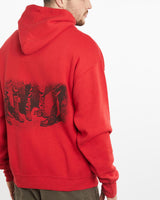 Vintage, 90s, Marlboro, Cigarettes, Hooded, Sweatshirt, The Real Deal, size extra large, colour Red, newtown, sydney, australia, thrift store, opshop, preloved, secondhand, sustainable, retro, antique, 70s, 80s, 90s, 2000s, 00s, fashion, clothing, streetwear, trendy, garment, style, boutique, store, shop, archive, sale, cheap, best, top, Sweats and hoodies