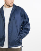 Vintage, 90s, Nike, Windbreaker, Jacket, The Real Deal, size large, colour Navy, newtown, sydney, australia, thrift store, opshop, preloved, secondhand, sustainable, retro, antique, 70s, 80s, 90s, 2000s, 00s, fashion, clothing, streetwear, trendy, garment, style, boutique, store, shop, archive, sale, cheap, best, top, Jackets