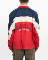 Vintage, 90s, MLB, St., Louis, Cardinals, Jacket, The Real Deal, size extra large, colour Multicolour, newtown, sydney, australia, thrift store, opshop, preloved, secondhand, sustainable, retro, antique, 70s, 80s, 90s, 2000s, 00s, fashion, clothing, streetwear, trendy, garment, style, boutique, store, shop, archive, sale, cheap, best, top, Jackets