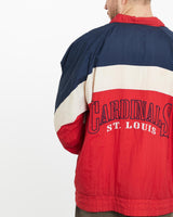 Vintage, 90s, MLB, St., Louis, Cardinals, Jacket, The Real Deal, size extra large, colour Multicolour, newtown, sydney, australia, thrift store, opshop, preloved, secondhand, sustainable, retro, antique, 70s, 80s, 90s, 2000s, 00s, fashion, clothing, streetwear, trendy, garment, style, boutique, store, shop, archive, sale, cheap, best, top, Jackets