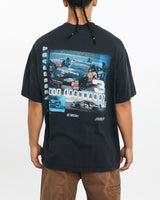 Vintage, NASCAR, Dale, Earnhardt, Racing, Tee, The Real Deal, size large, colour Black, newtown, sydney, australia, thrift store, opshop, preloved, secondhand, sustainable, retro, antique, 70s, 80s, 90s, 2000s, 00s, fashion, clothing, streetwear, trendy, garment, style, boutique, store, shop, archive, sale, cheap, best, top, T-Shirts