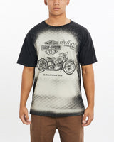 Vintage, Harley, Davidson, Tee, The Real Deal, size large, colour Black, newtown, sydney, australia, thrift store, opshop, preloved, secondhand, sustainable, retro, antique, 70s, 80s, 90s, 2000s, 00s, fashion, clothing, streetwear, trendy, garment, style, boutique, store, shop, archive, sale, cheap, best, top, T-Shirts