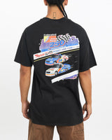 Vintage, 90s, Nashville, Speedway, Racing, Tee, The Real Deal, size large, colour Black, newtown, sydney, australia, thrift store, opshop, preloved, secondhand, sustainable, retro, antique, 70s, 80s, 90s, 2000s, 00s, fashion, clothing, streetwear, trendy, garment, style, boutique, store, shop, archive, sale, cheap, best, top, T-Shirts