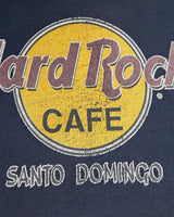 Vintage, 90s, Hard, Rock, Cafe, Santo, Domingo, Tee, The Real Deal, size large, colour Navy, newtown, sydney, australia, thrift store, opshop, preloved, secondhand, sustainable, retro, antique, 70s, 80s, 90s, 2000s, 00s, fashion, clothing, streetwear, trendy, garment, style, boutique, store, shop, archive, sale, cheap, best, top, T-Shirts