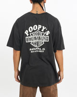 Vintage, Harley, Davidson, Tee, The Real Deal, size large, colour Black, newtown, sydney, australia, thrift store, opshop, preloved, secondhand, sustainable, retro, antique, 70s, 80s, 90s, 2000s, 00s, fashion, clothing, streetwear, trendy, garment, style, boutique, store, shop, archive, sale, cheap, best, top, T-Shirts