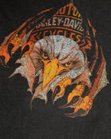 Vintage, Harley, Davidson, Tee, The Real Deal, size large, colour Black, newtown, sydney, australia, thrift store, opshop, preloved, secondhand, sustainable, retro, antique, 70s, 80s, 90s, 2000s, 00s, fashion, clothing, streetwear, trendy, garment, style, boutique, store, shop, archive, sale, cheap, best, top, T-Shirts