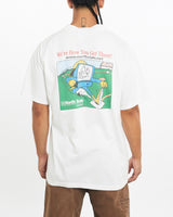 Vintage, North, State, Internet, Tech, Tee, The Real Deal, size large, colour White, newtown, sydney, australia, thrift store, opshop, preloved, secondhand, sustainable, retro, antique, 70s, 80s, 90s, 2000s, 00s, fashion, clothing, streetwear, trendy, garment, style, boutique, store, shop, archive, sale, cheap, best, top, T-Shirts