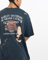 Vintage, Harley, Davidson, Cayman, Islands, Tee, The Real Deal, size extra large, colour Navy, newtown, sydney, australia, thrift store, opshop, preloved, secondhand, sustainable, retro, antique, 70s, 80s, 90s, 2000s, 00s, fashion, clothing, streetwear, trendy, garment, style, boutique, store, shop, archive, sale, cheap, best, top, T-Shirts