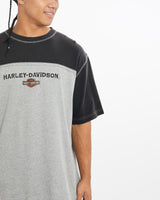 Vintage, Harley, Davidson, Tee, The Real Deal, size large, colour Multicolour, newtown, sydney, australia, thrift store, opshop, preloved, secondhand, sustainable, retro, antique, 70s, 80s, 90s, 2000s, 00s, fashion, clothing, streetwear, trendy, garment, style, boutique, store, shop, archive, sale, cheap, best, top, T-Shirts