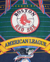 Vintage, 1993, MLB, Boston, Red, Sox, Tee, The Real Deal, size large, colour Navy, newtown, sydney, australia, thrift store, opshop, preloved, secondhand, sustainable, retro, antique, 70s, 80s, 90s, 2000s, 00s, fashion, clothing, streetwear, trendy, garment, style, boutique, store, shop, archive, sale, cheap, best, top, T-Shirts