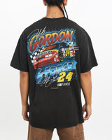Vintage, 1999, NASCAR, Jeff, Gordon, Racing, Tee, The Real Deal, size extra large, colour Black, newtown, sydney, australia, thrift store, opshop, preloved, secondhand, sustainable, retro, antique, 70s, 80s, 90s, 2000s, 00s, fashion, clothing, streetwear, trendy, garment, style, boutique, store, shop, archive, sale, cheap, best, top, T-Shirts