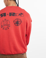 Vintage, 90s, Women's, Gold, Nugget, Triathlon, Sweatshirt, The Real Deal, size large, colour Red, newtown, sydney, australia, thrift store, opshop, preloved, secondhand, sustainable, retro, antique, 70s, 80s, 90s, 2000s, 00s, fashion, clothing, streetwear, trendy, garment, style, boutique, store, shop, archive, sale, cheap, best, top, Sweats and hoodies