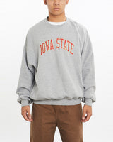 Vintage, Iowa, State, Sweatshirt, The Real Deal, size large, colour Grey, newtown, sydney, australia, thrift store, opshop, preloved, secondhand, sustainable, retro, antique, 70s, 80s, 90s, 2000s, 00s, fashion, clothing, streetwear, trendy, garment, style, boutique, store, shop, archive, sale, cheap, best, top, Sweats and hoodies