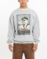 Vintage, NASCAR, Dale, Earnhardt, Racing, Sweatshirt, The Real Deal, size large, colour Grey, newtown, sydney, australia, thrift store, opshop, preloved, secondhand, sustainable, retro, antique, 70s, 80s, 90s, 2000s, 00s, fashion, clothing, streetwear, trendy, garment, style, boutique, store, shop, archive, sale, cheap, best, top, Sweats and hoodies