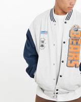 Vintage, 1991, NFL, Chicago, Bears, Varsity, Jacket, The Real Deal, size large, colour Multicolour, newtown, sydney, australia, thrift store, opshop, preloved, secondhand, sustainable, retro, antique, 70s, 80s, 90s, 2000s, 00s, fashion, clothing, streetwear, trendy, garment, style, boutique, store, shop, archive, sale, cheap, best, top, Jackets
