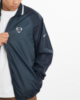 Vintage, Nike, Soccer, Jacket, The Real Deal, size large, colour Navy, newtown, sydney, australia, thrift store, opshop, preloved, secondhand, sustainable, retro, antique, 70s, 80s, 90s, 2000s, 00s, fashion, clothing, streetwear, trendy, garment, style, boutique, store, shop, archive, sale, cheap, best, top, Jackets