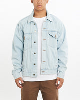 Vintage, Wrangler, Denim, Jacket, The Real Deal, size large, colour Blue, newtown, sydney, australia, thrift store, opshop, preloved, secondhand, sustainable, retro, antique, 70s, 80s, 90s, 2000s, 00s, fashion, clothing, streetwear, trendy, garment, style, boutique, store, shop, archive, sale, cheap, best, top, Jackets