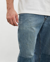 Vintage Carhartt Denim Carpenter Pants <br>32" , The Real Deal , newtown, sydney, australia, thrift store, opshop, preloved, secondhand, sustainable, retro, antique, 70s, 80s, 90s, 2000s, 00s, fashion, clothing, streetwear, trendy, garment, style, boutique, store, shop, archive, sale, cheap, best, top