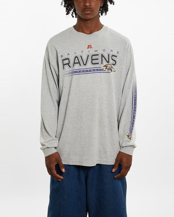 Vintage NFL Baltimore Ravens Long Sleeve Tee <br>L