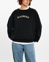 Vintage NFL Los Angeles Raiders Sweatshirt <br>M , The Real Deal , newtown, sydney, australia, thrift store, opshop, preloved, secondhand, sustainable, retro, antique, 70s, 80s, 90s, 2000s, 00s, fashion, clothing, streetwear, trendy, garment, style, boutique, store, shop, archive, sale, cheap, best, top