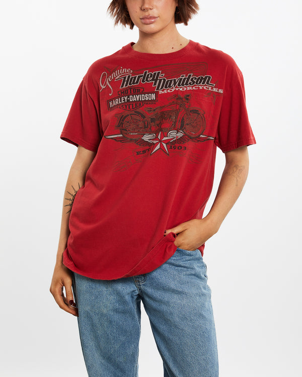 Vintage Harley Davidson Tee <br>M , The Real Deal , newtown, sydney, australia, thrift store, opshop, preloved, secondhand, sustainable, retro, antique, 70s, 80s, 90s, 2000s, 00s, fashion, clothing, streetwear, trendy, garment, style, boutique, store, shop, archive, sale, cheap, best, top