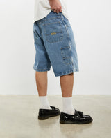 Vintage Wrangler Denim Carpenter Shorts <br>34" , The Real Deal , newtown, sydney, australia, thrift store, opshop, preloved, secondhand, sustainable, retro, antique, 70s, 80s, 90s, 2000s, 00s, fashion, clothing, streetwear, trendy, garment, style, boutique, store, shop, archive, sale, cheap, best, top