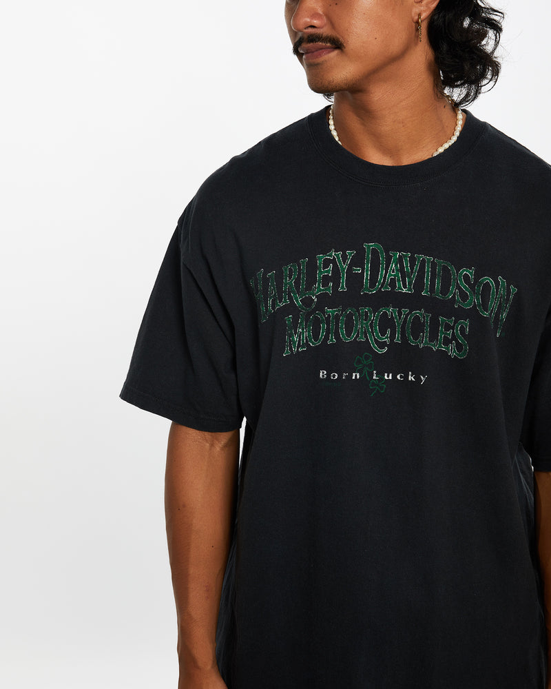 Vintage Harley Davidson Tee <br>L , The Real Deal , newtown, sydney, australia, thrift store, opshop, preloved, secondhand, sustainable, retro, antique, 70s, 80s, 90s, 2000s, 00s, fashion, clothing, streetwear, trendy, garment, style, boutique, store, shop, archive, sale, cheap, best, top