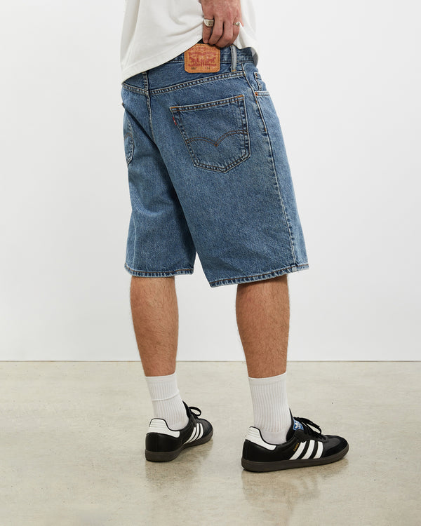 Vintage Levi's Denim Shorts <br>34" , The Real Deal , newtown, sydney, australia, thrift store, opshop, preloved, secondhand, sustainable, retro, antique, 70s, 80s, 90s, 2000s, 00s, fashion, clothing, streetwear, trendy, garment, style, boutique, store, shop, archive, sale, cheap, best, top