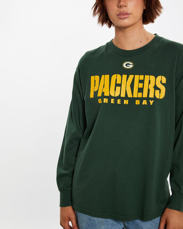 Vintage NFL Green Bay Packers Long Sleeve Tee <br>M