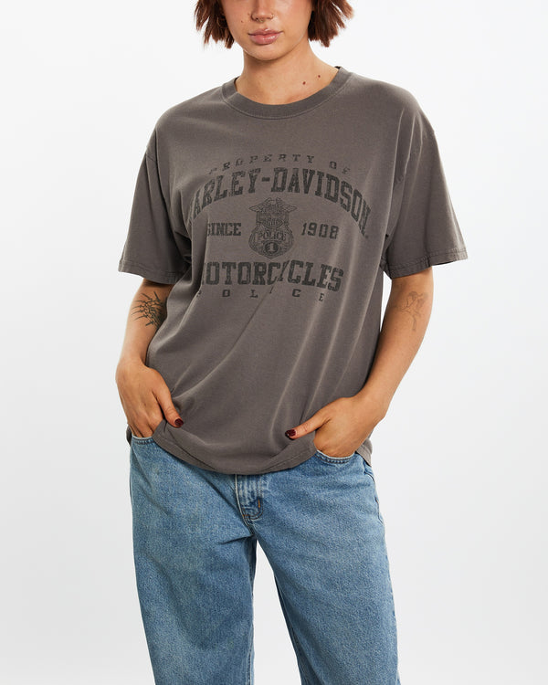 Vintage Harley Davidson Tee <br>M , The Real Deal , newtown, sydney, australia, thrift store, opshop, preloved, secondhand, sustainable, retro, antique, 70s, 80s, 90s, 2000s, 00s, fashion, clothing, streetwear, trendy, garment, style, boutique, store, shop, archive, sale, cheap, best, top