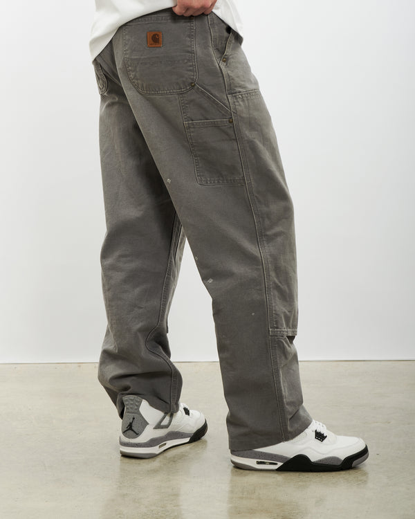 Vintage Carhartt 'Double Knee' Carpenter Pants <br>33" , The Real Deal , newtown, sydney, australia, thrift store, opshop, preloved, secondhand, sustainable, retro, antique, 70s, 80s, 90s, 2000s, 00s, fashion, clothing, streetwear, trendy, garment, style, boutique, store, shop, archive, sale, cheap, best, top