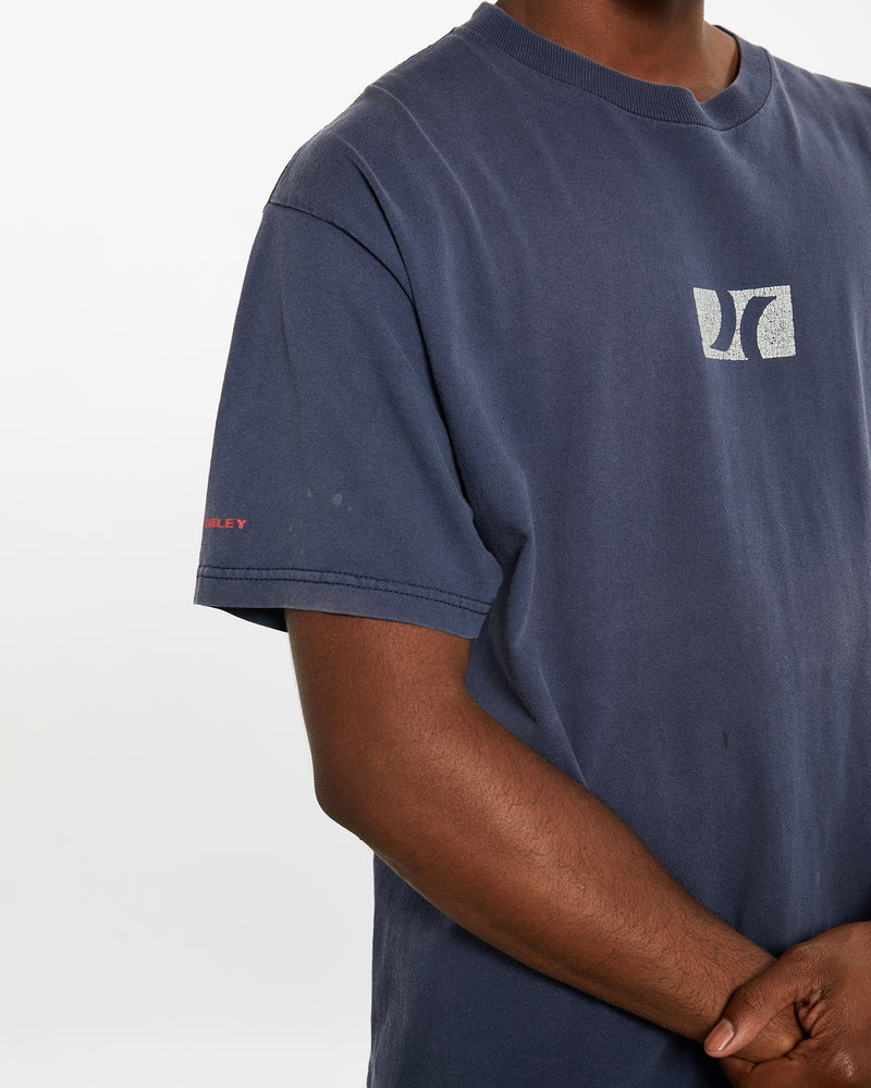 Vintage 90s Hurley Tee <br>L , The Real Deal , newtown, sydney, australia, thrift store, opshop, preloved, secondhand, sustainable, retro, antique, 70s, 80s, 90s, 2000s, 00s, fashion, clothing, streetwear, trendy, garment, style, boutique, store, shop, archive, sale, cheap, best, top