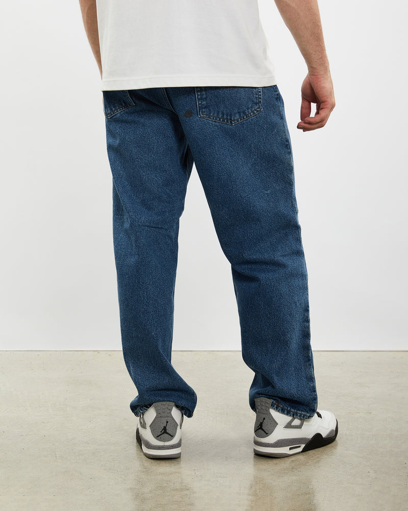 Vintage Carhartt 'Flannel Lined' Denim Jeans <br>32" , The Real Deal , newtown, sydney, australia, thrift store, opshop, preloved, secondhand, sustainable, retro, antique, 70s, 80s, 90s, 2000s, 00s, fashion, clothing, streetwear, trendy, garment, style, boutique, store, shop, archive, sale, cheap, best, top