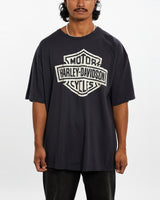 Vintage Harley Davidson Tee <br>XL , The Real Deal , newtown, sydney, australia, thrift store, opshop, preloved, secondhand, sustainable, retro, antique, 70s, 80s, 90s, 2000s, 00s, fashion, clothing, streetwear, trendy, garment, style, boutique, store, shop, archive, sale, cheap, best, top