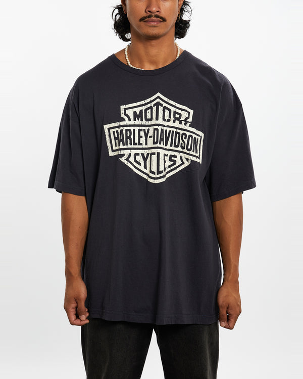 Vintage Harley Davidson Tee <br>XL , The Real Deal , newtown, sydney, australia, thrift store, opshop, preloved, secondhand, sustainable, retro, antique, 70s, 80s, 90s, 2000s, 00s, fashion, clothing, streetwear, trendy, garment, style, boutique, store, shop, archive, sale, cheap, best, top