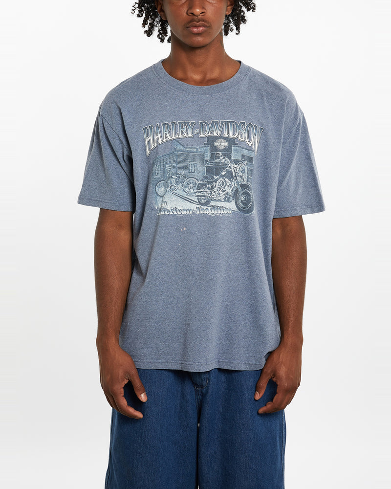 Vintage Harley Davidson Tee <br>L , The Real Deal , newtown, sydney, australia, thrift store, opshop, preloved, secondhand, sustainable, retro, antique, 70s, 80s, 90s, 2000s, 00s, fashion, clothing, streetwear, trendy, garment, style, boutique, store, shop, archive, sale, cheap, best, top