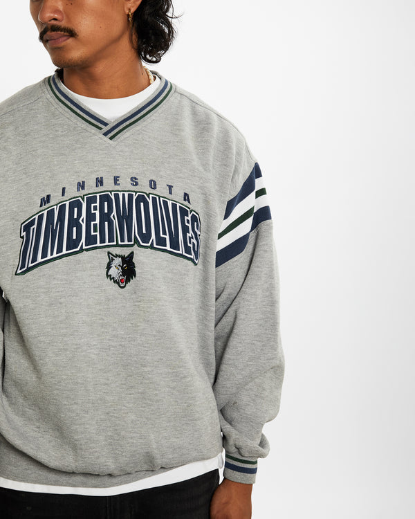 90s NCAA Minnesota Timberwolves Sweatshirt <br>L